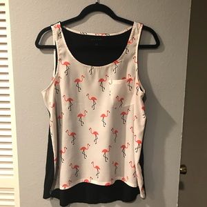 Eric and Lani Flamingo Tank top